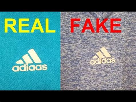 fake adidas shirt vs real|how to check adidas authenticity.